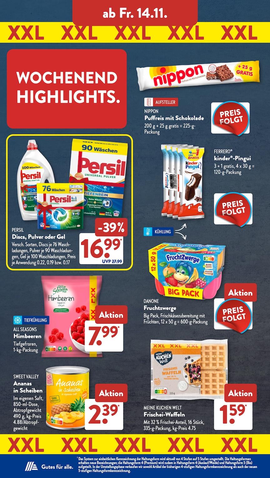 Aldi Aldi Süd Prospekt ab Montag Seite 16