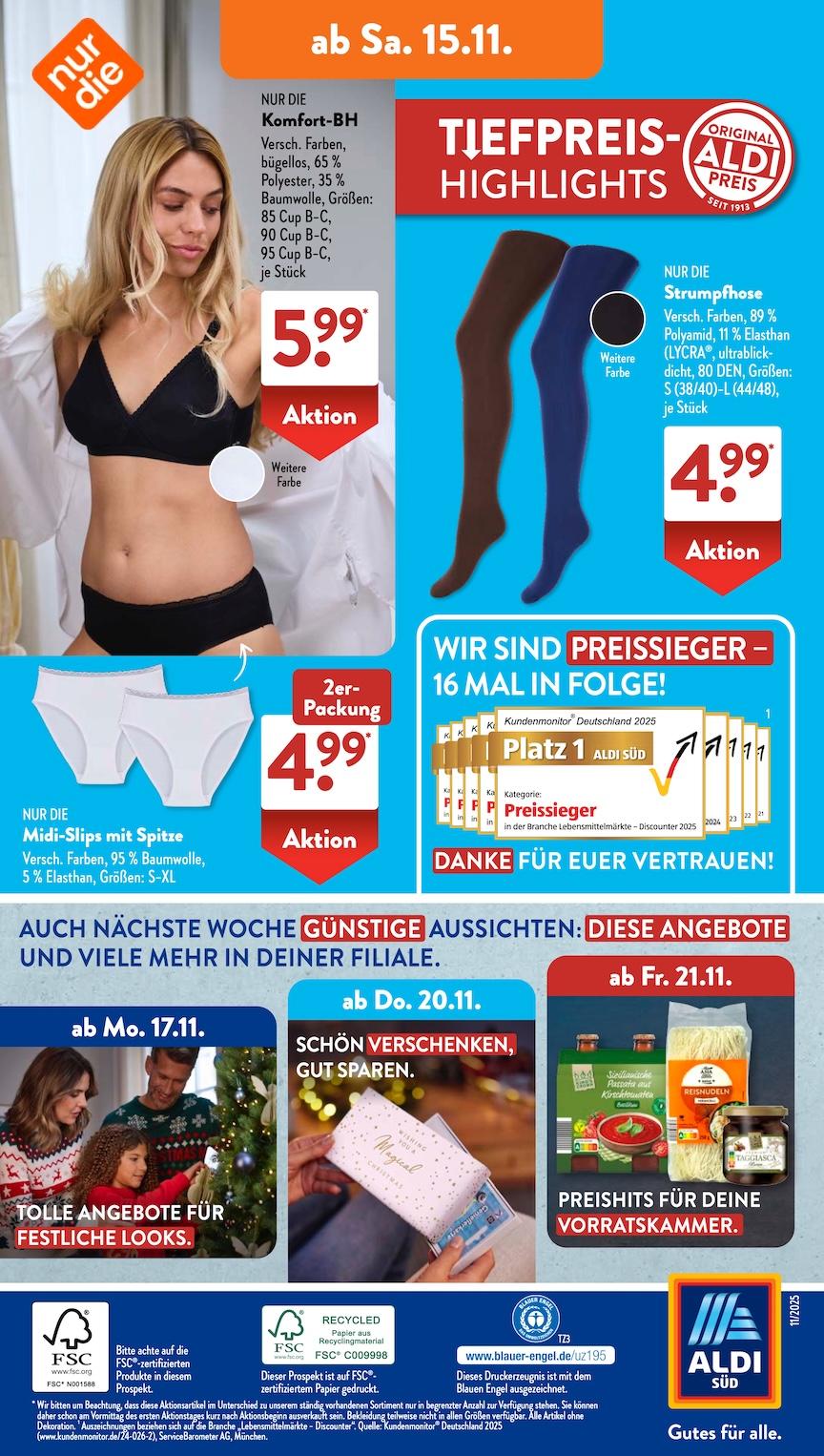 Aldi Aldi Süd Prospekt ab Montag Seite 18