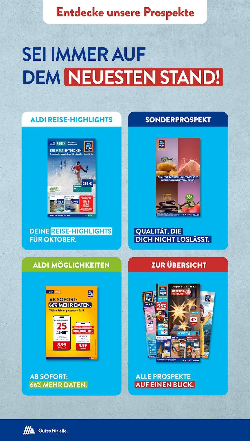 Aldi Aldi Süd Prospekt ab Montag Seite 29