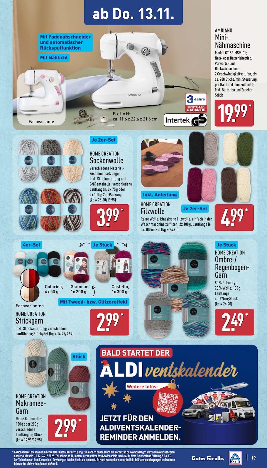Aldi Aldi Nord Prospekt ab Montag Seite 23