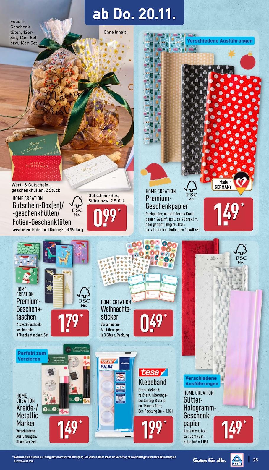 Aldi Aldi Nord Prospekt ab Montag Seite 25