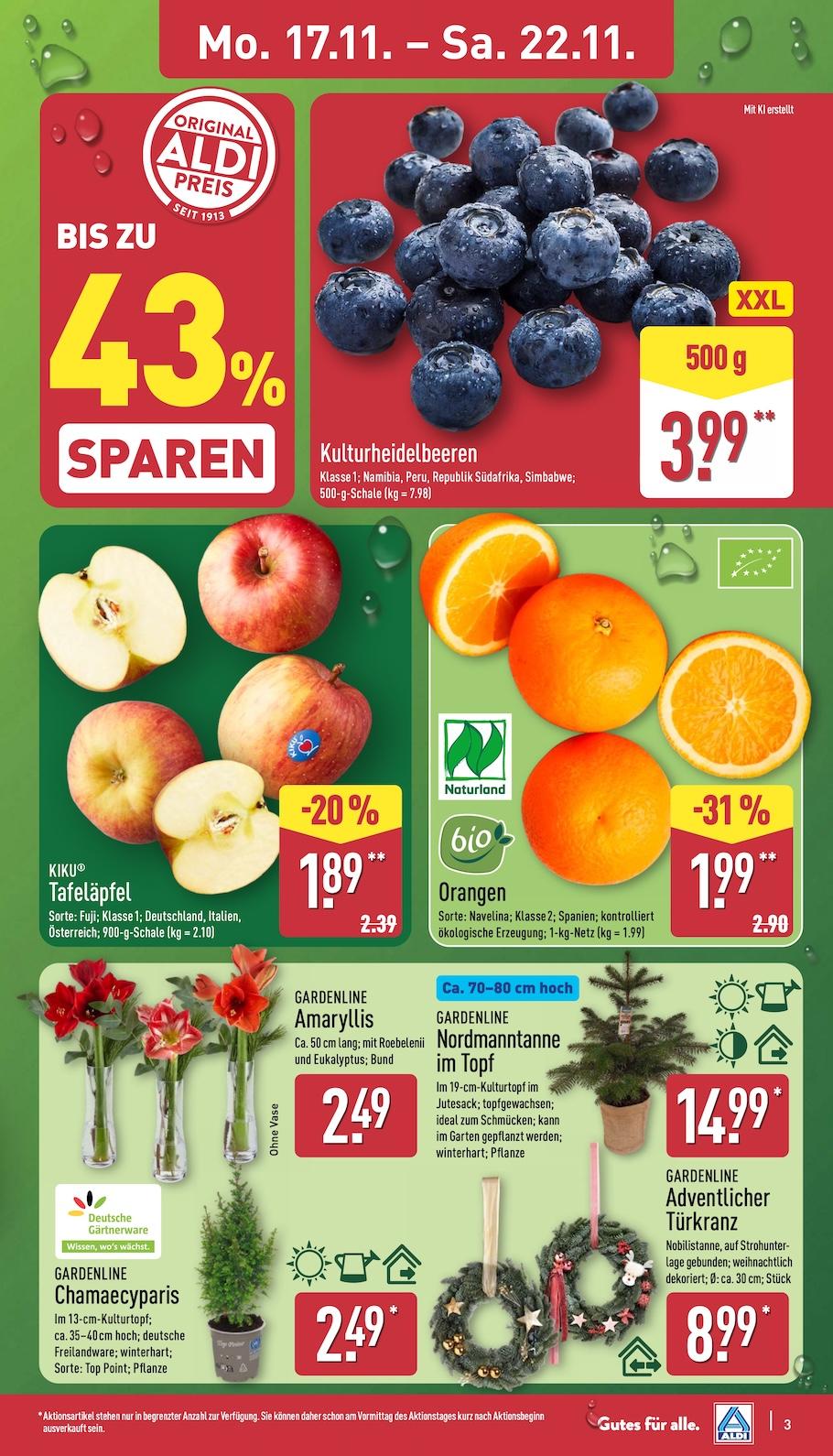Aldi Aldi Nord Prospekt ab Montag Seite 3