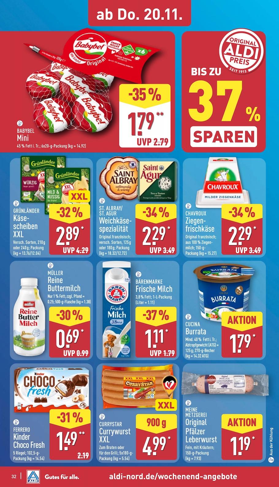 Aldi Aldi Nord Prospekt ab Montag Seite 32