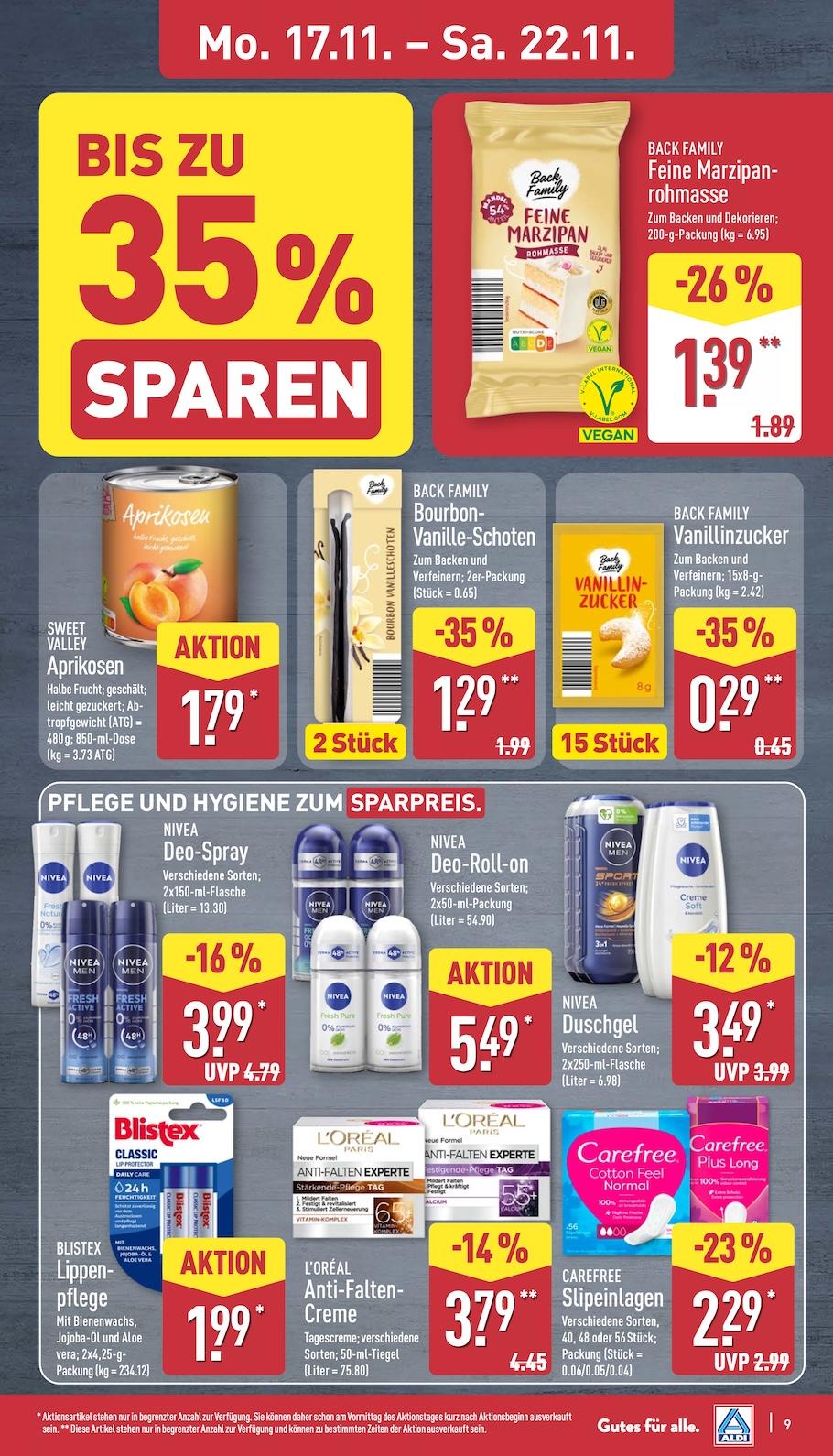 Aldi Aldi Nord Prospekt ab Montag Seite 9