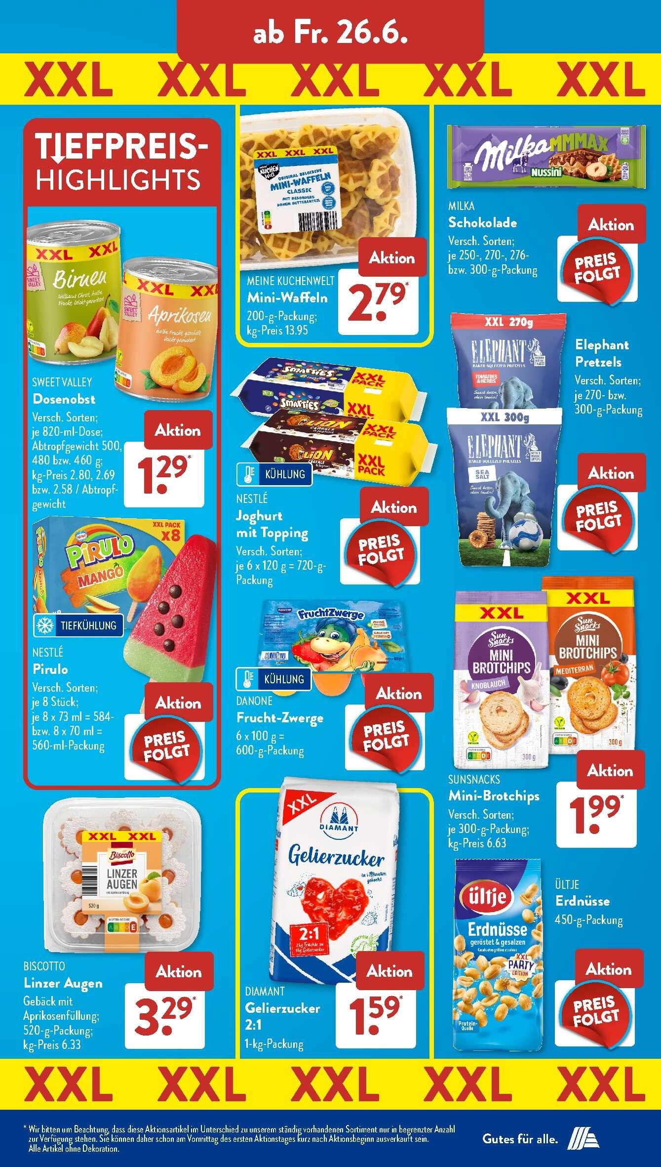 Aldi Aldi Süd Prospekt ab Montag Seite 14