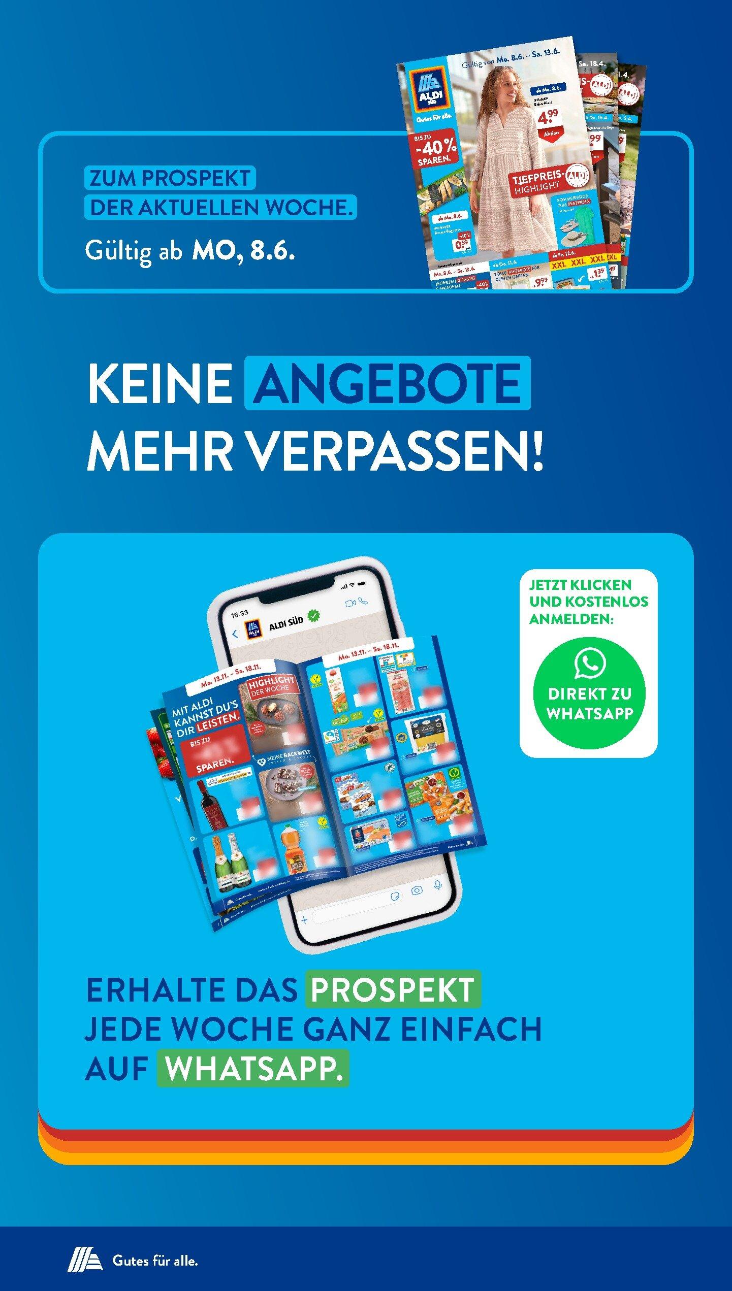 Aldi Aldi Süd Prospekt ab Montag Seite 24