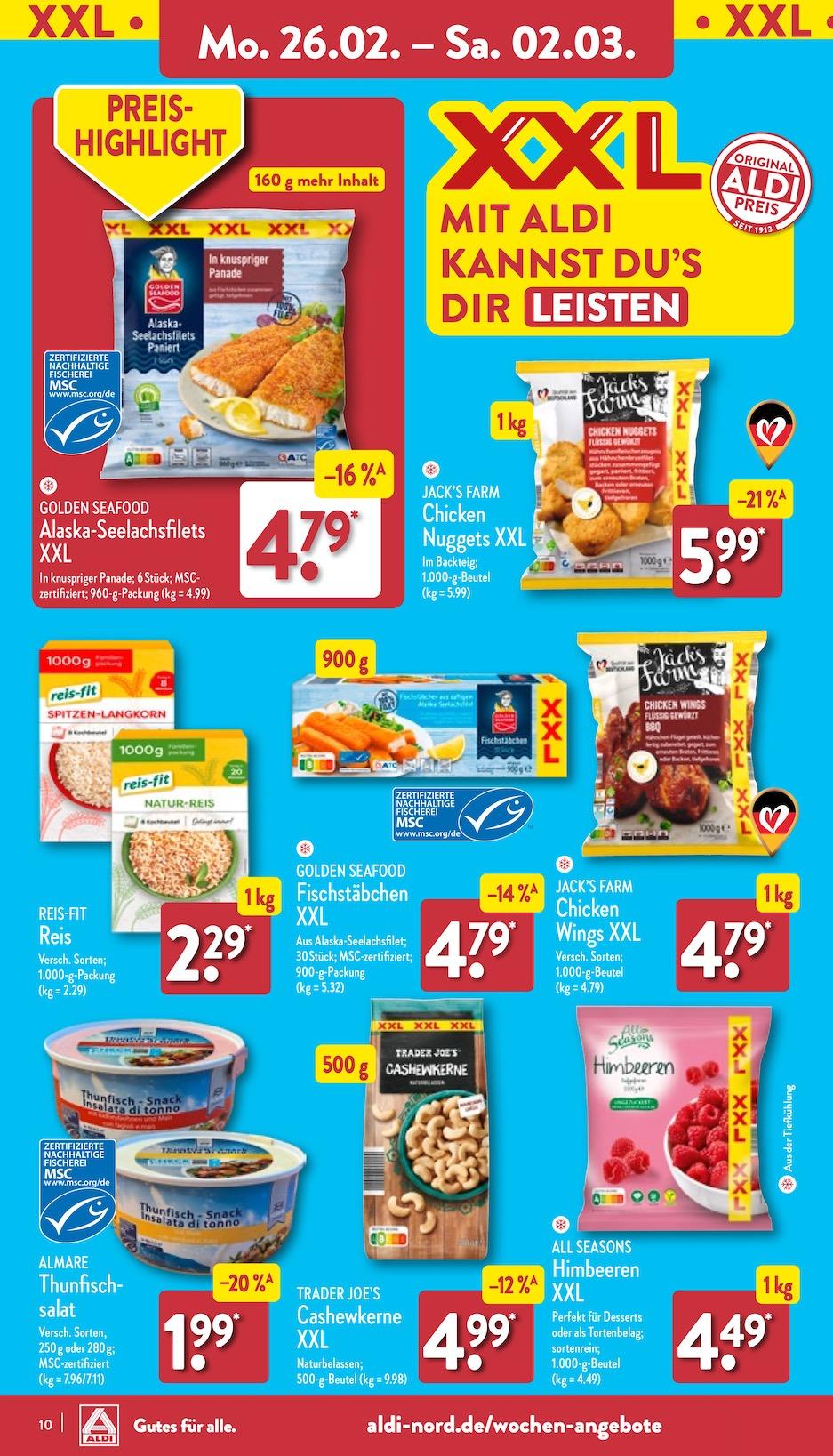 Aldi Aldi Nord Prospekt ab Montag Seite 10