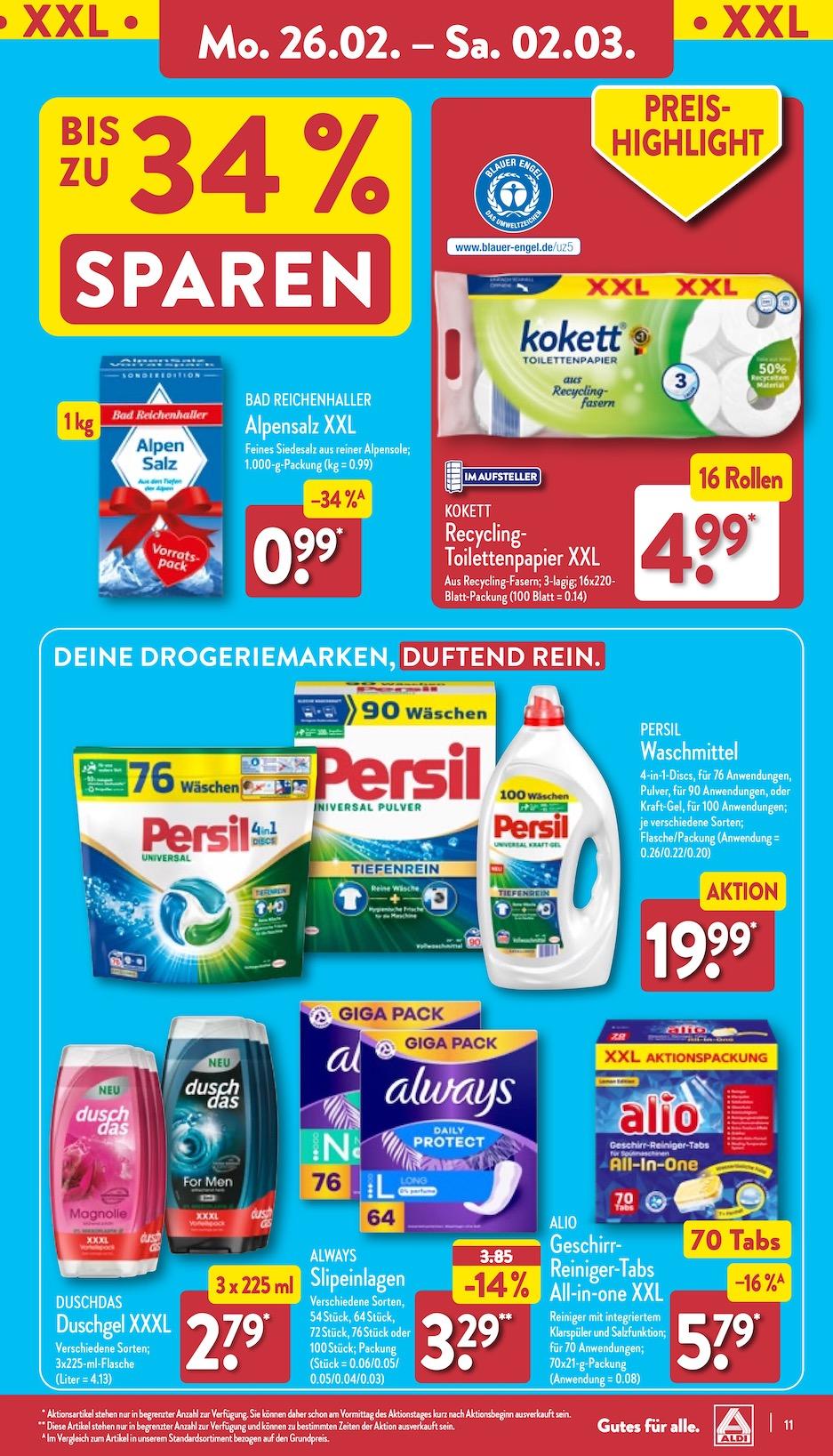 Aldi Aldi Nord Prospekt ab Montag Seite 11