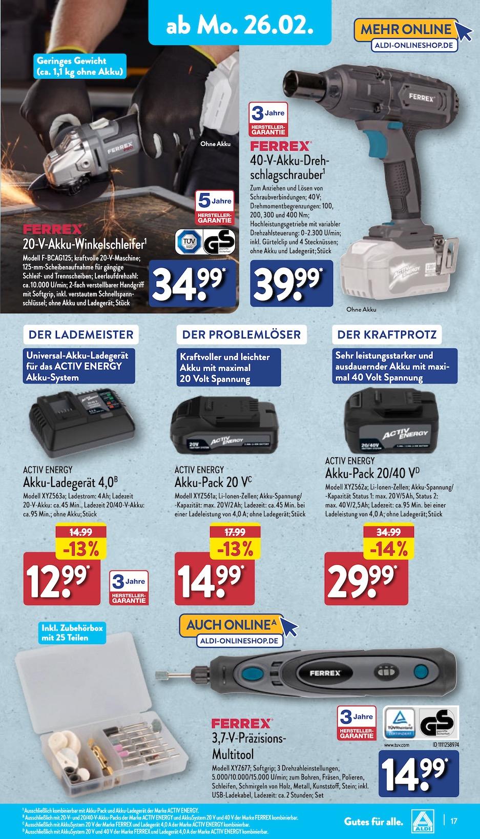 Aldi Aldi Nord Prospekt ab Montag Seite 17