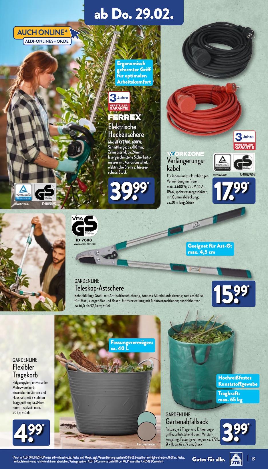 Aldi Aldi Nord Prospekt ab Montag Seite 19