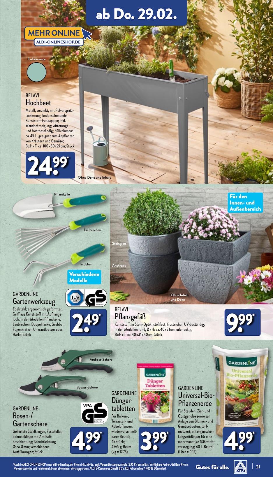 Aldi Aldi Nord Prospekt ab Montag Seite 21