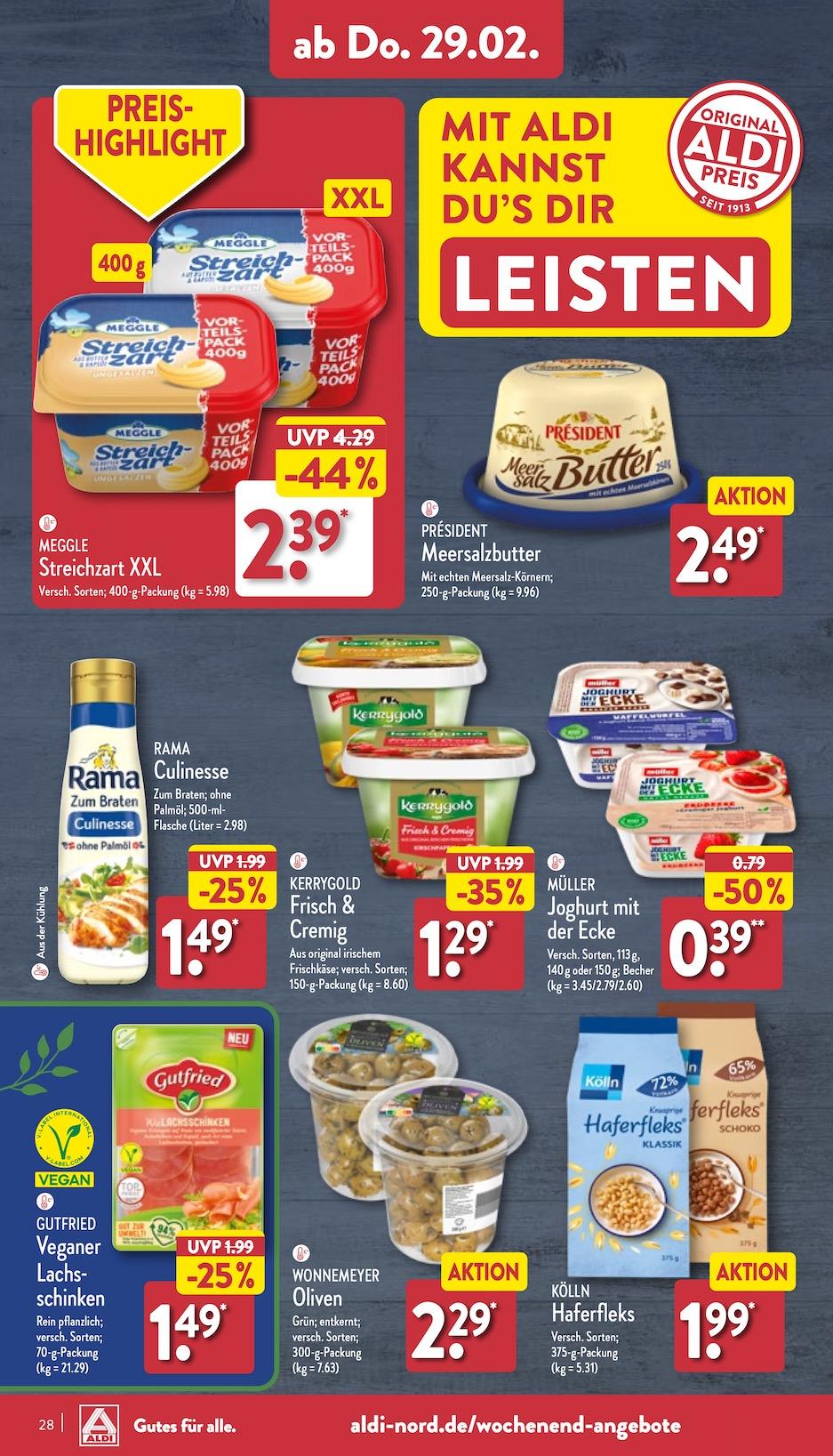 Aldi Aldi Nord Prospekt ab Montag Seite 28