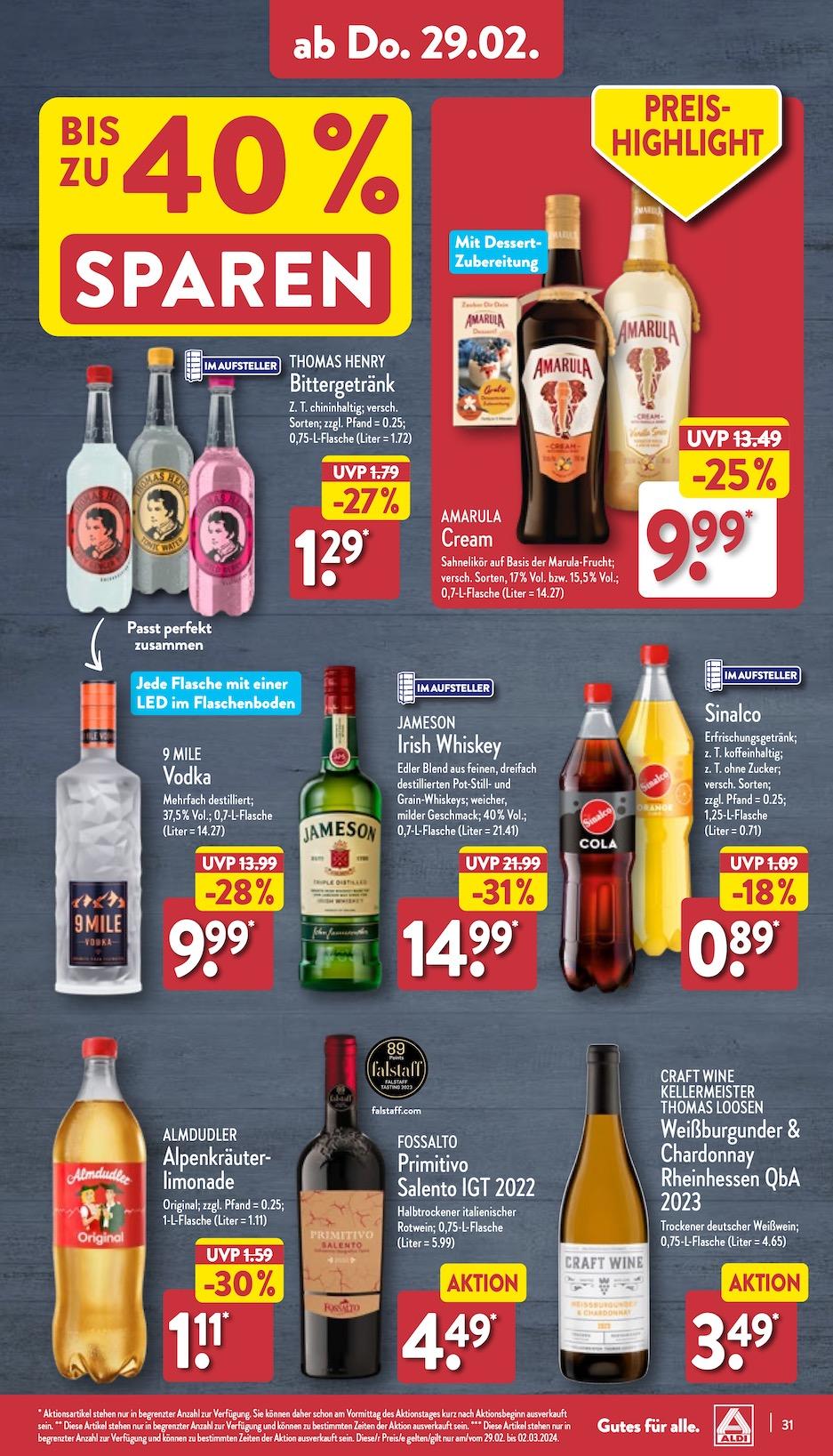 Aldi Aldi Nord Prospekt ab Montag Seite 31
