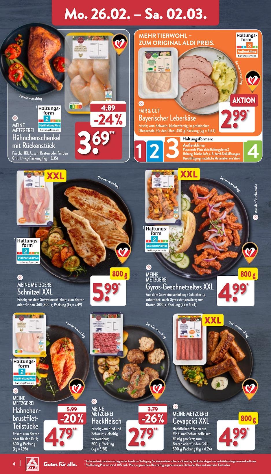 Aldi Aldi Nord Prospekt ab Montag Seite 4