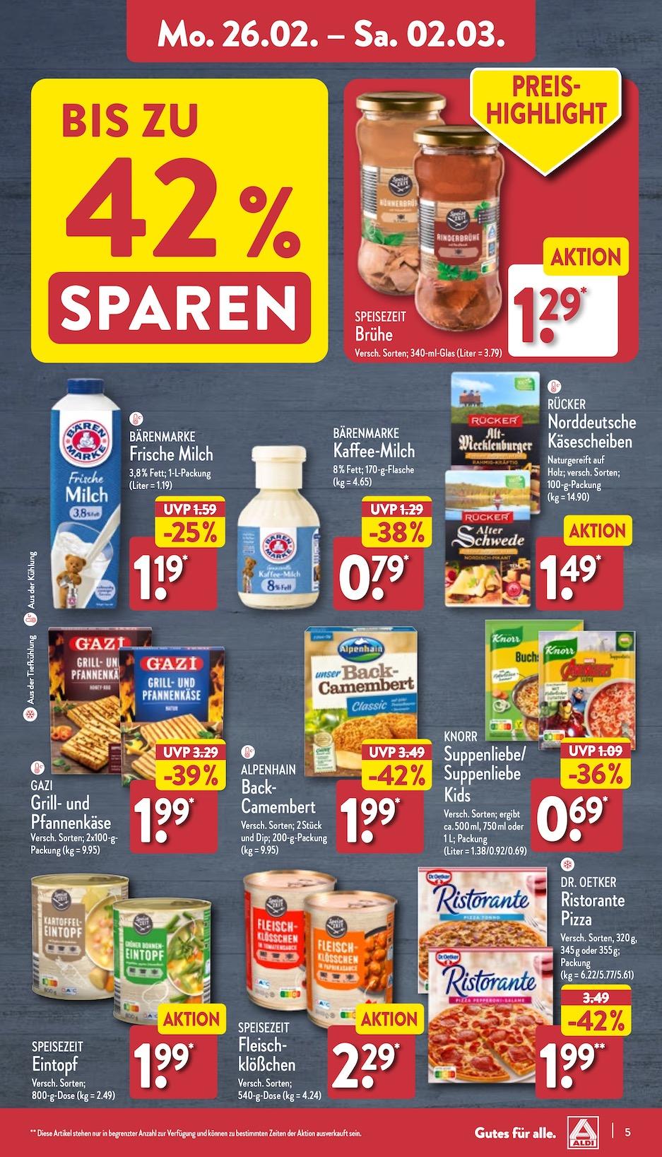 Aldi Aldi Nord Prospekt ab Montag Seite 5
