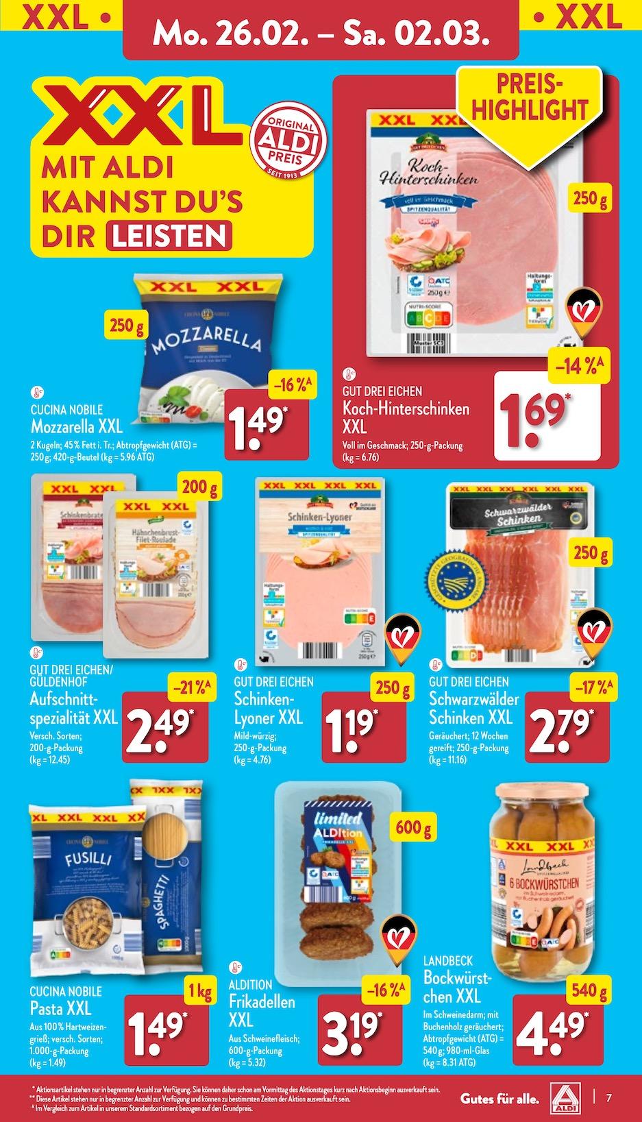Aldi Aldi Nord Prospekt ab Montag Seite 7