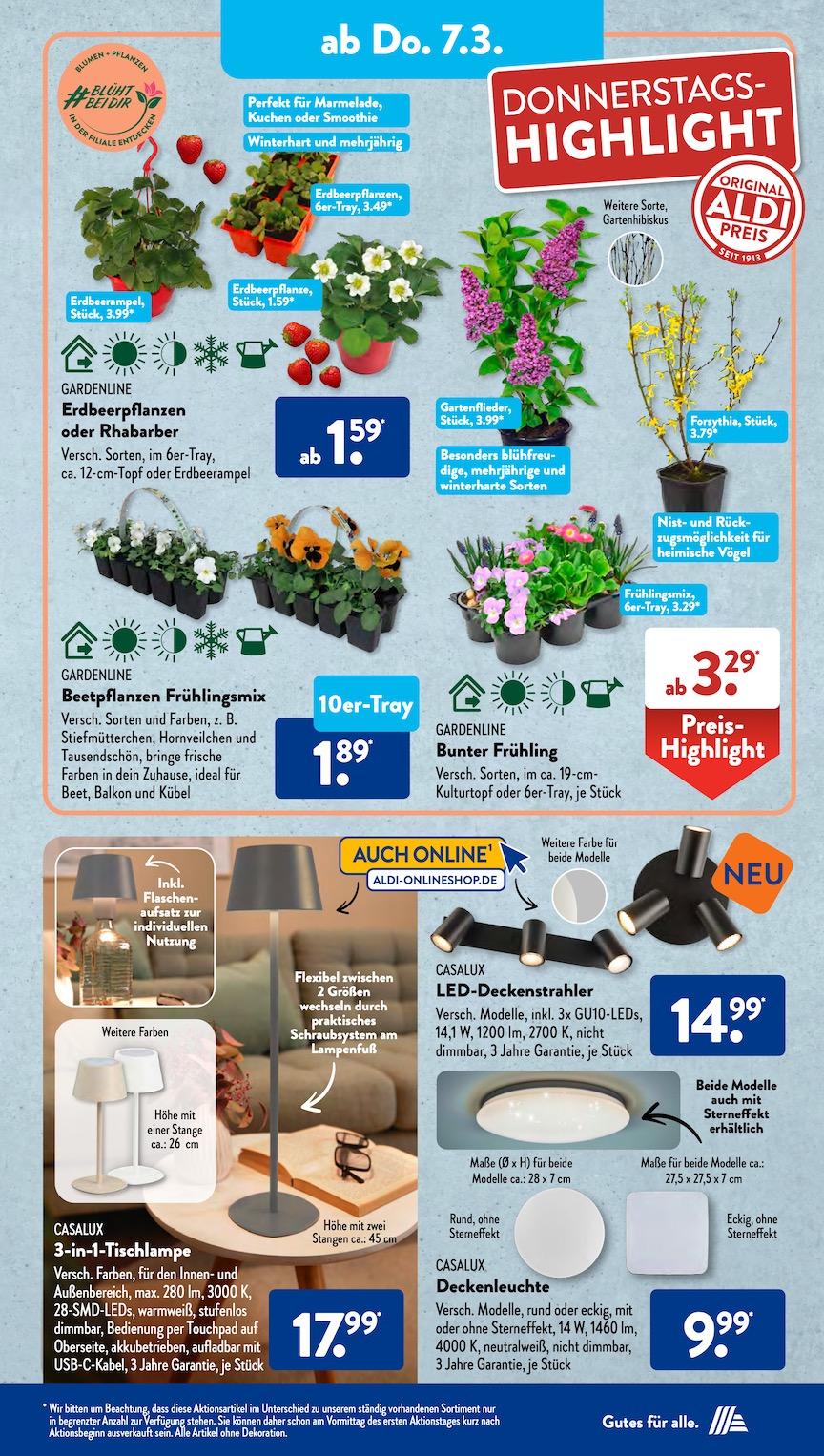 Aldi Aldi Süd Prospekt ab Montag Seite 12