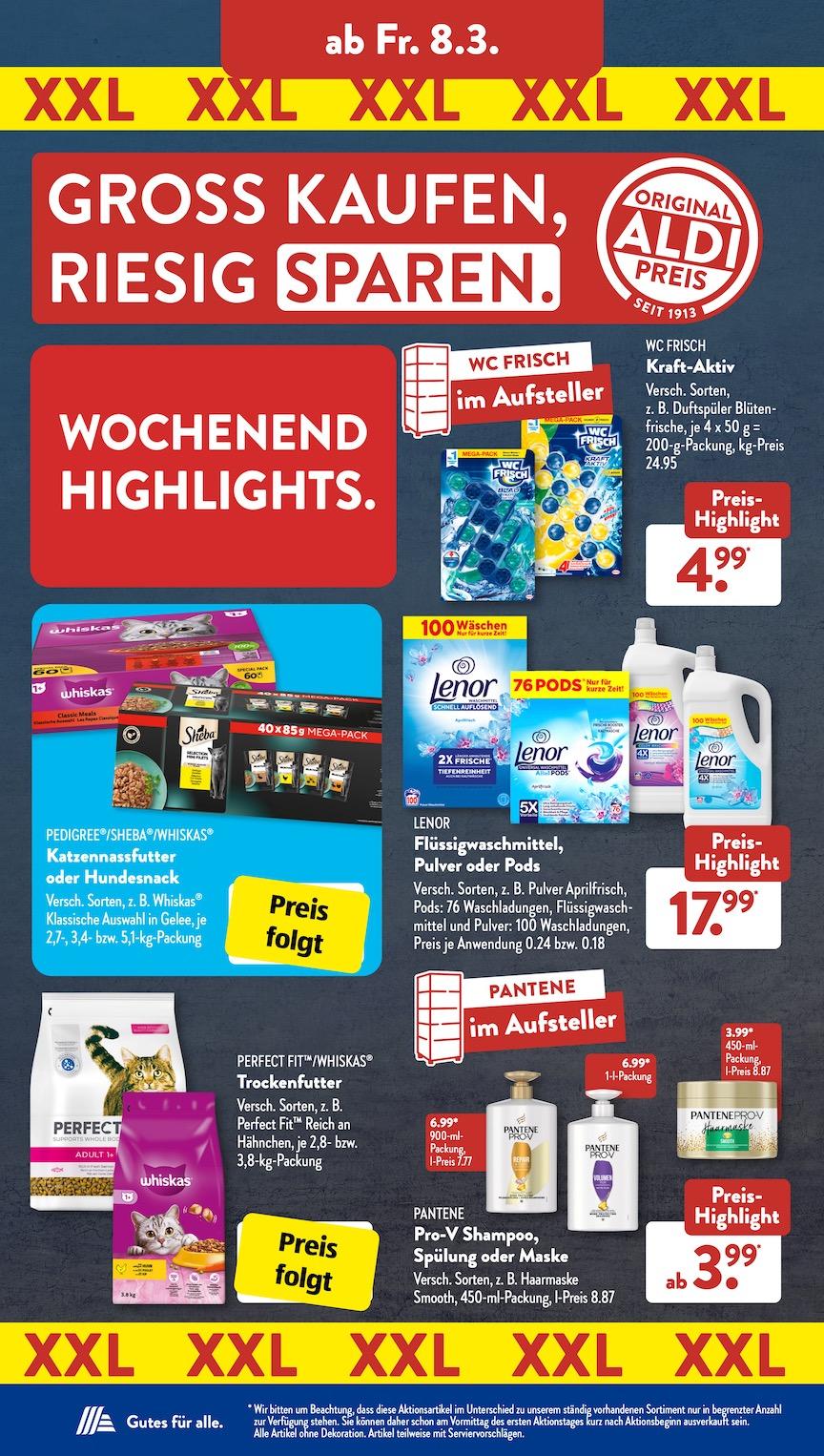 Aldi Aldi Süd Prospekt ab Montag Seite 20