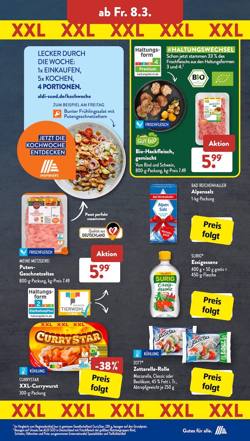 Aldi Aldi Süd Prospekt ab Montag Seite 21