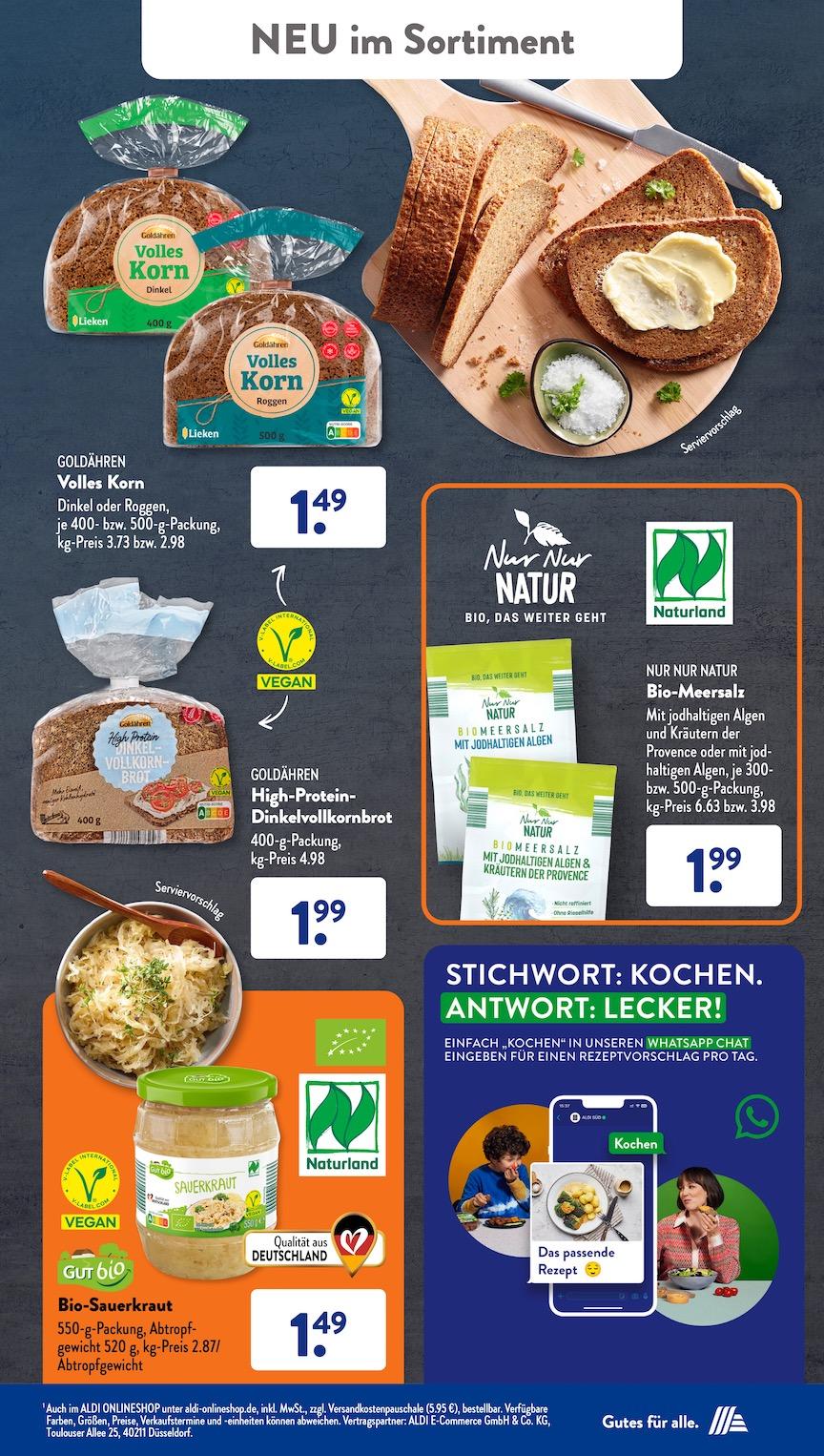 Aldi Aldi Süd Prospekt ab Montag Seite 25