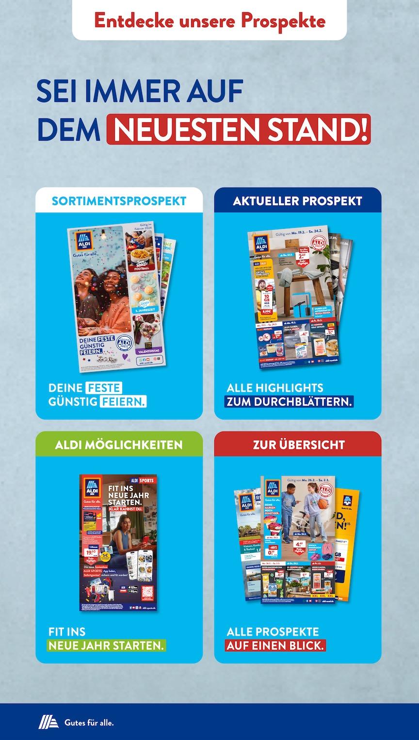 Aldi Aldi Süd Prospekt ab Montag Seite 38