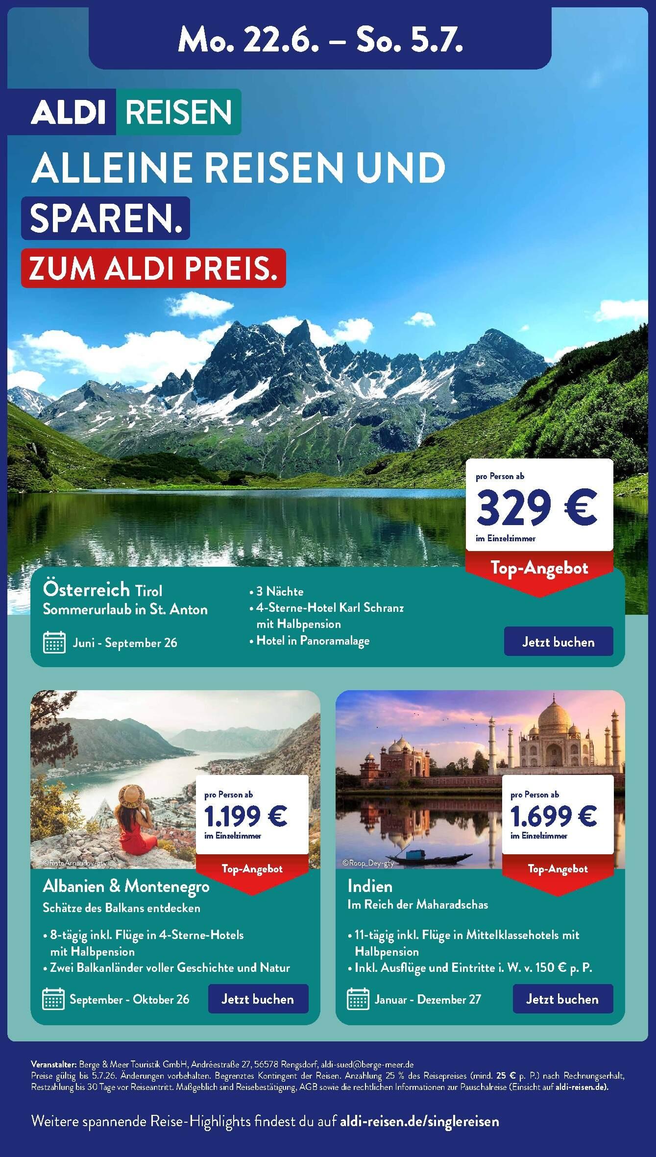 Aldi Aldi Süd Prospekt ab Montag Seite 22