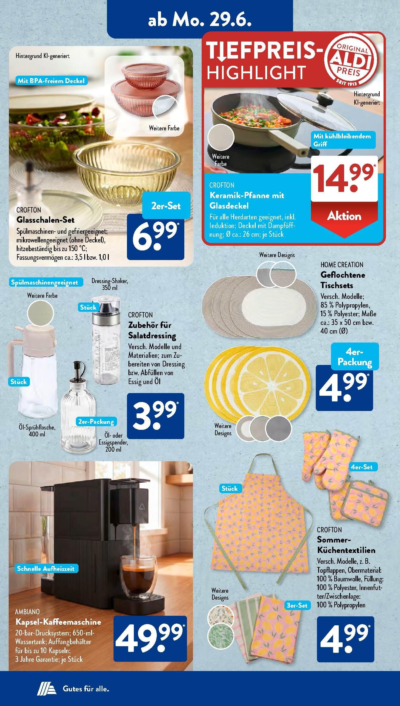 Aldi Aldi Süd Prospekt ab Montag Seite 6