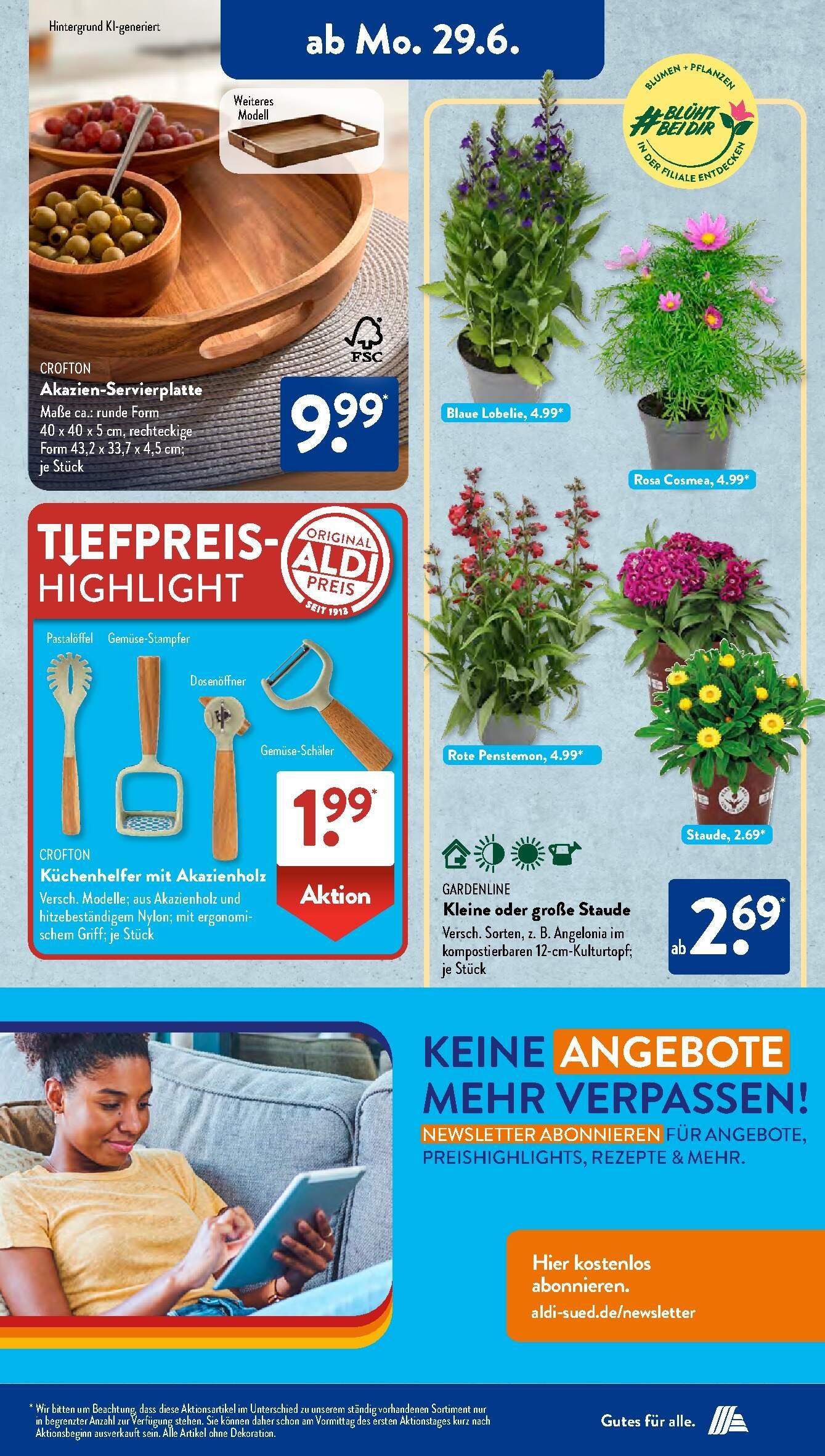 Aldi Aldi Süd Prospekt ab Montag Seite 7
