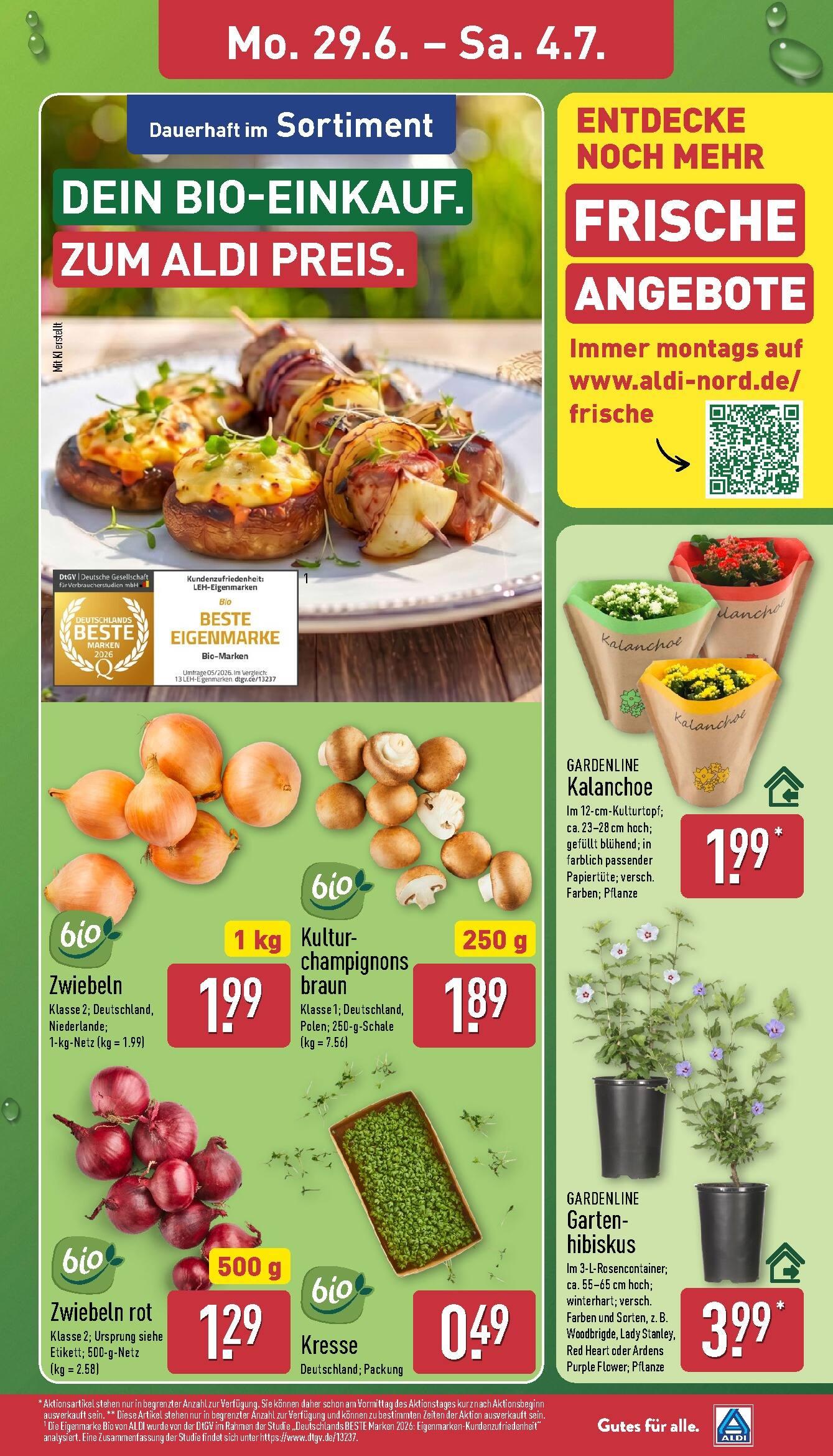 Aldi Aldi Nord Prospekt ab Montag Seite 3