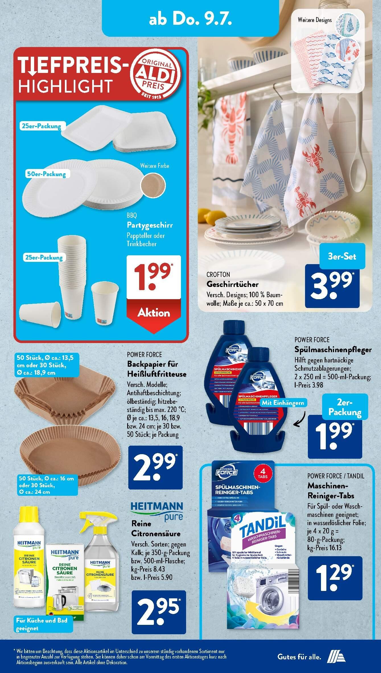 Aldi Aldi Süd Prospekt ab Montag Seite 8