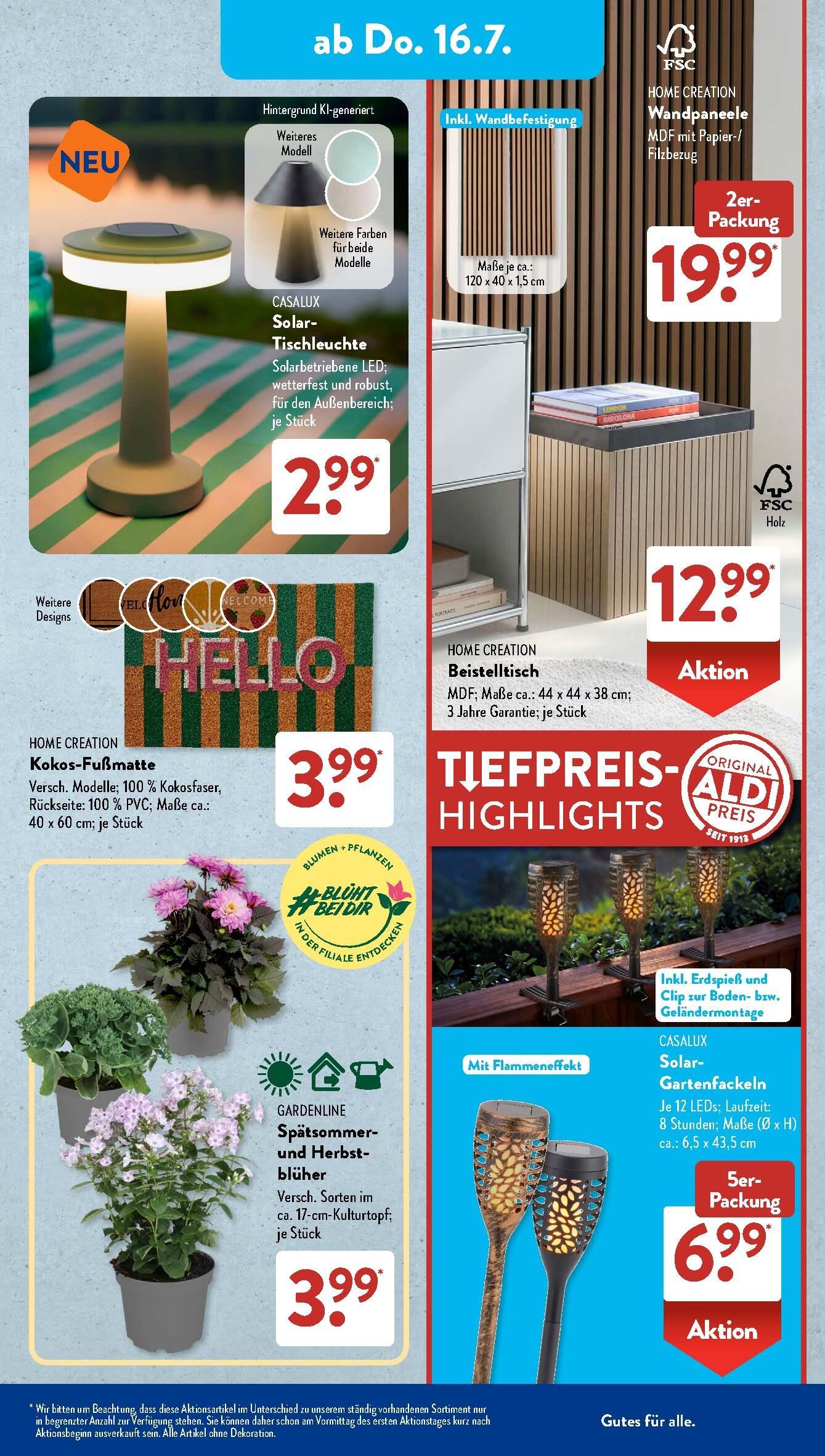 Aldi Aldi Süd Prospekt ab Montag Seite 10