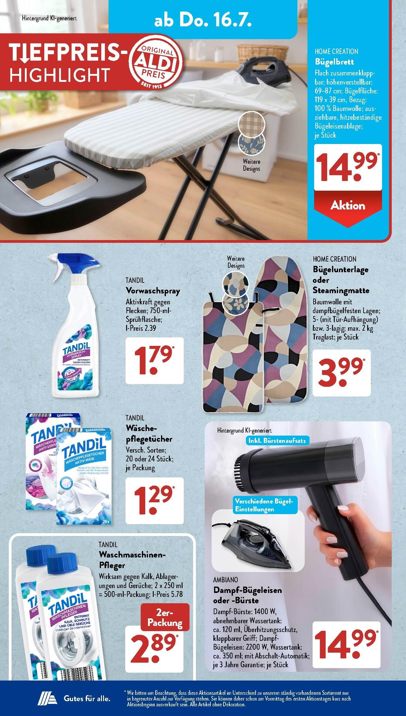 Aldi Aldi Süd Prospekt ab Montag Seite 11