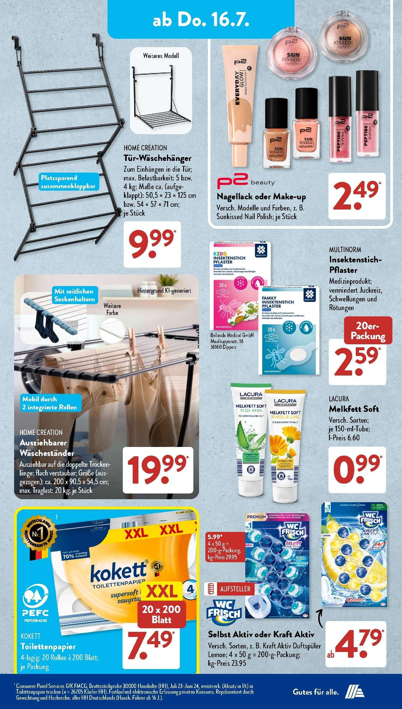 Aldi Aldi Süd Prospekt ab Montag Seite 12
