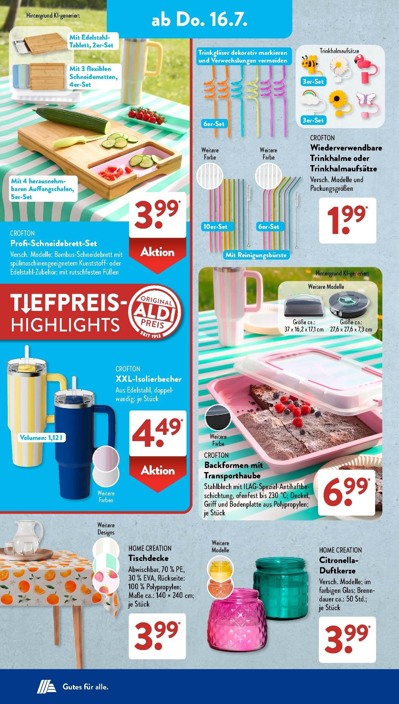 Aldi Aldi Süd Prospekt ab Montag Seite 9
