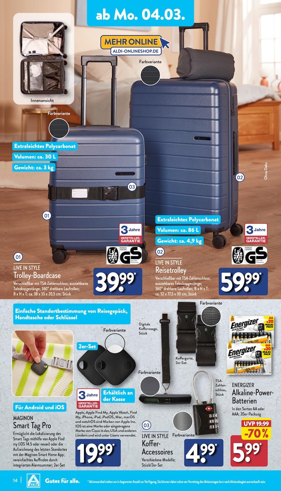 Aldi Aldi Nord Prospekt ab Montag Seite 14