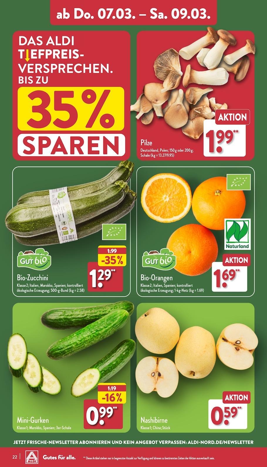 Aldi Aldi Nord Prospekt ab Montag Seite 22
