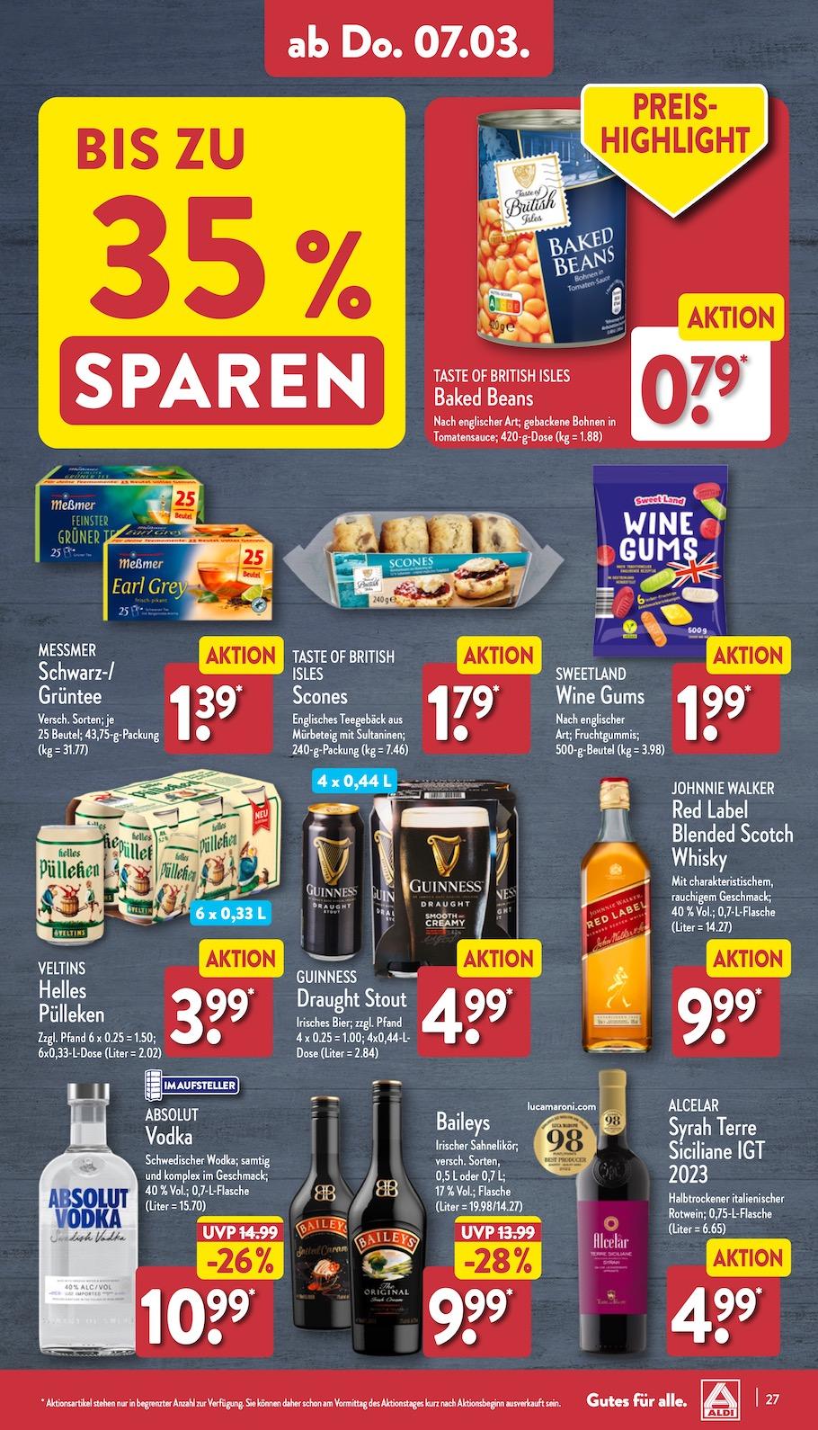 Aldi Aldi Nord Prospekt ab Montag Seite 27