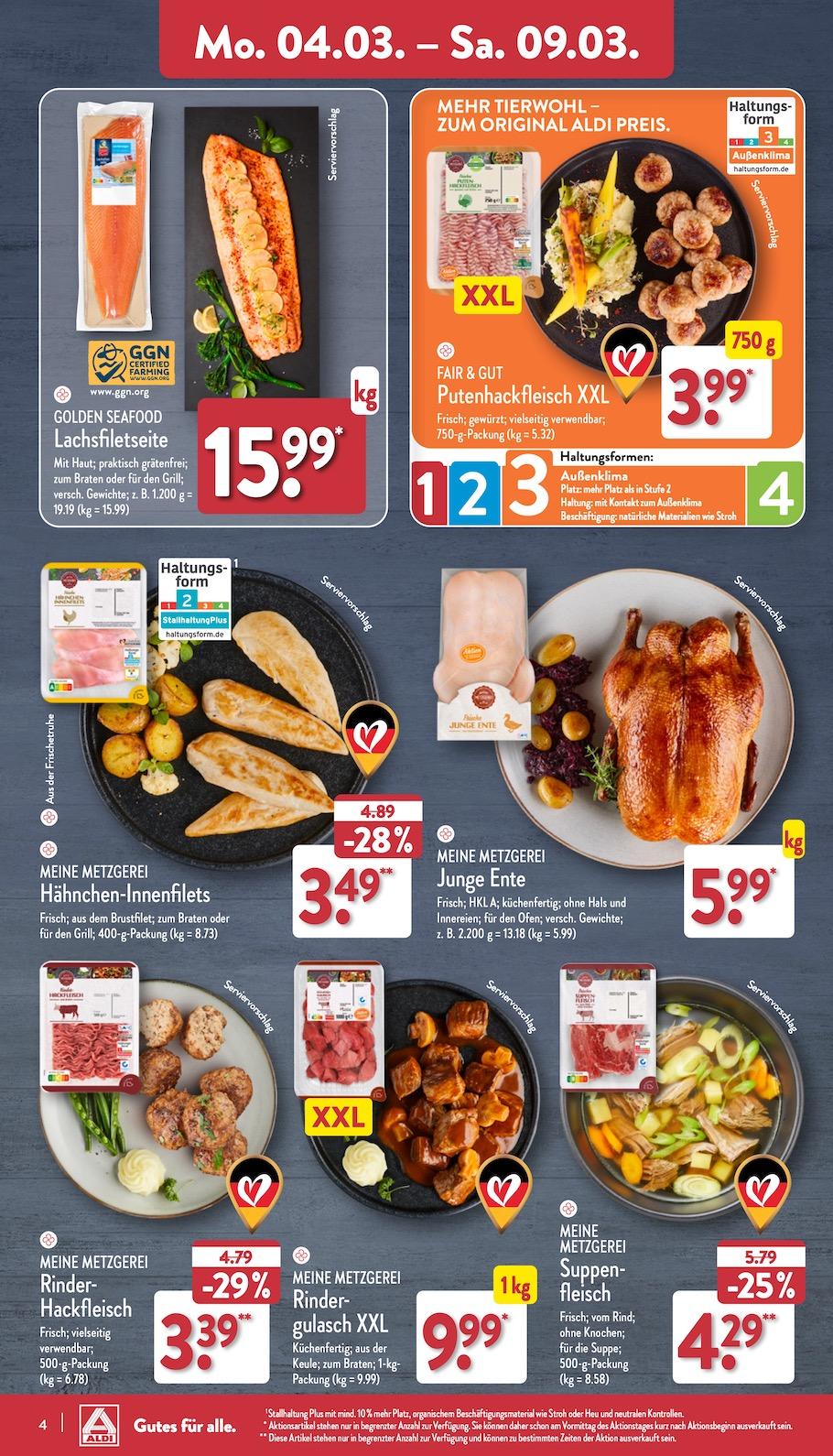 Aldi Aldi Nord Prospekt ab Montag Seite 4