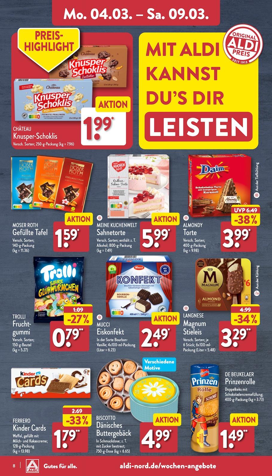 Aldi Aldi Nord Prospekt ab Montag Seite 8