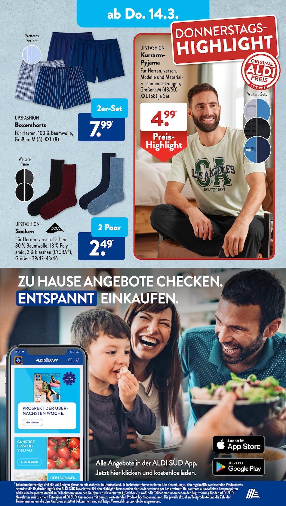Aldi Aldi Süd Prospekt ab Montag Seite 12