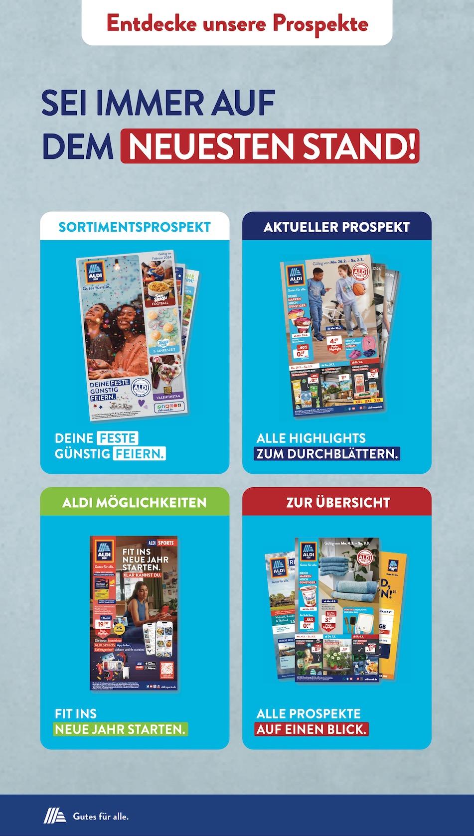 Aldi Aldi Süd Prospekt ab Montag Seite 36