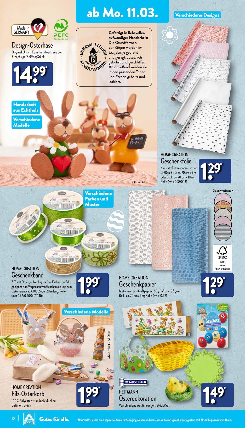 Aldi Aldi Nord Prospekt ab Montag Seite 12