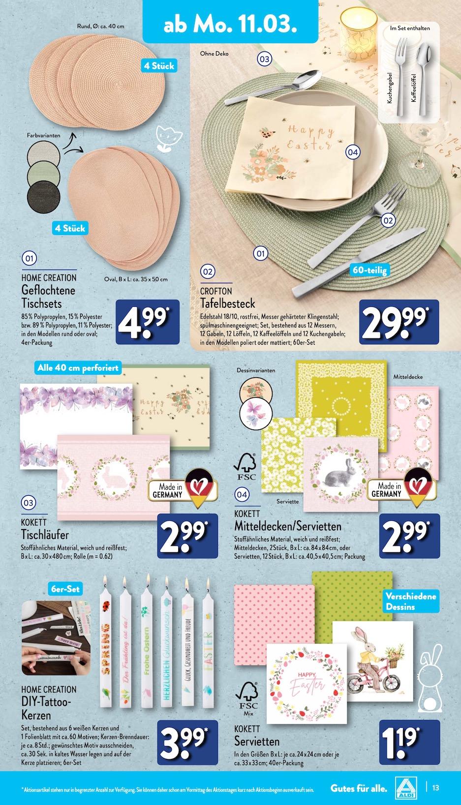Aldi Aldi Nord Prospekt ab Montag Seite 13