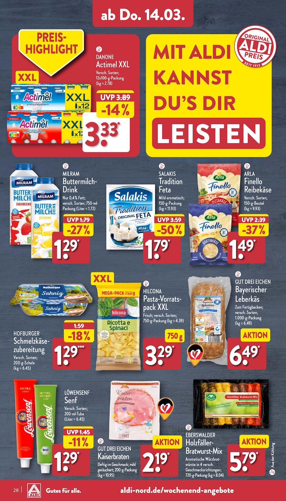 Aldi Aldi Nord Prospekt ab Montag Seite 28