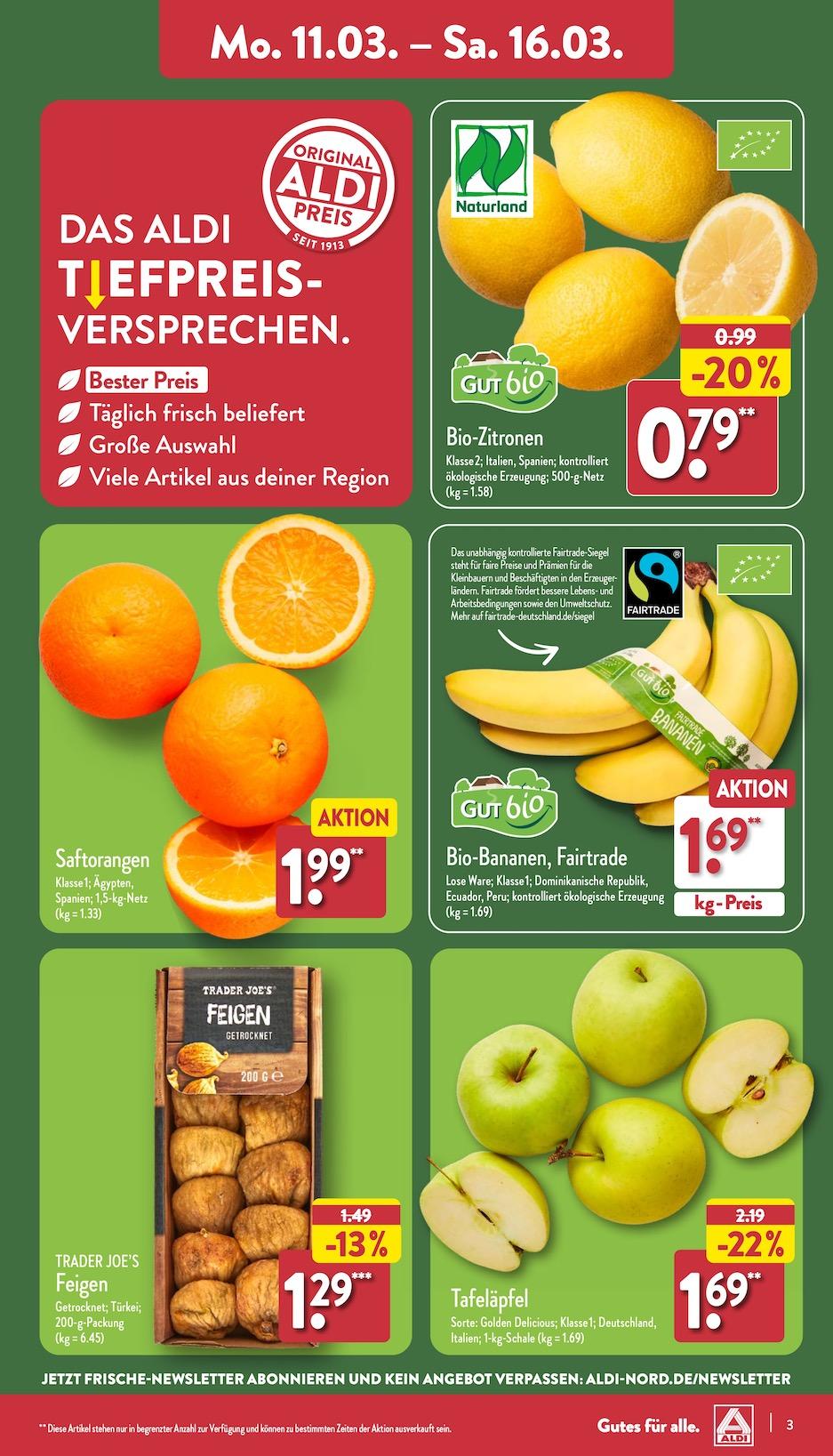 Aldi Aldi Nord Prospekt ab Montag Seite 3