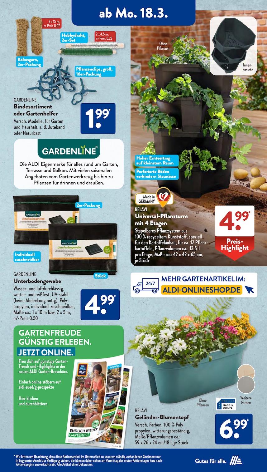 Aldi Aldi Süd Prospekt ab Montag Seite 3