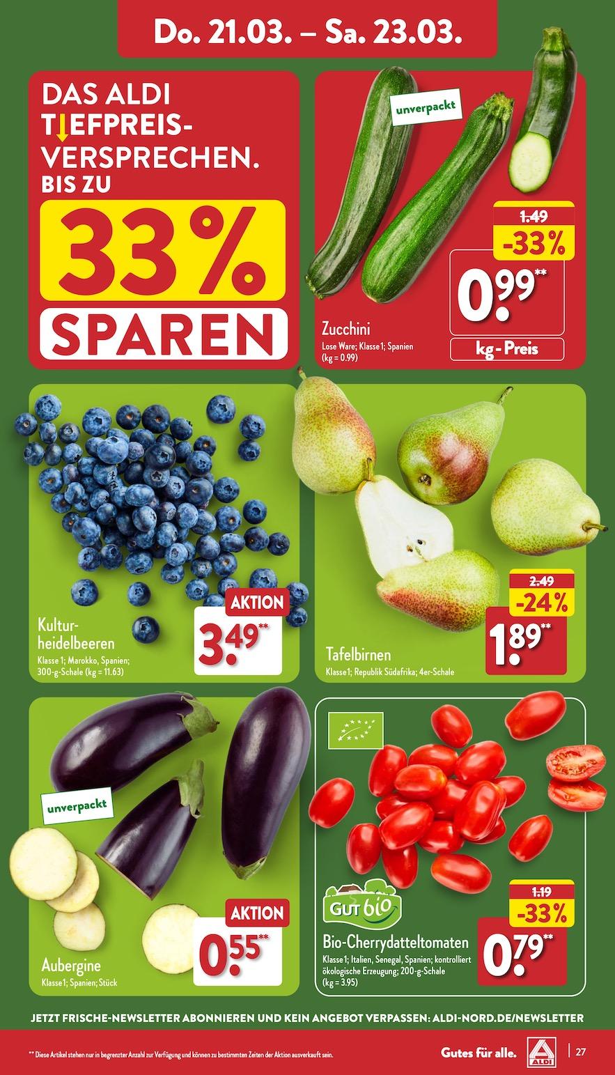 Aldi Aldi Nord Prospekt ab Montag Seite 27