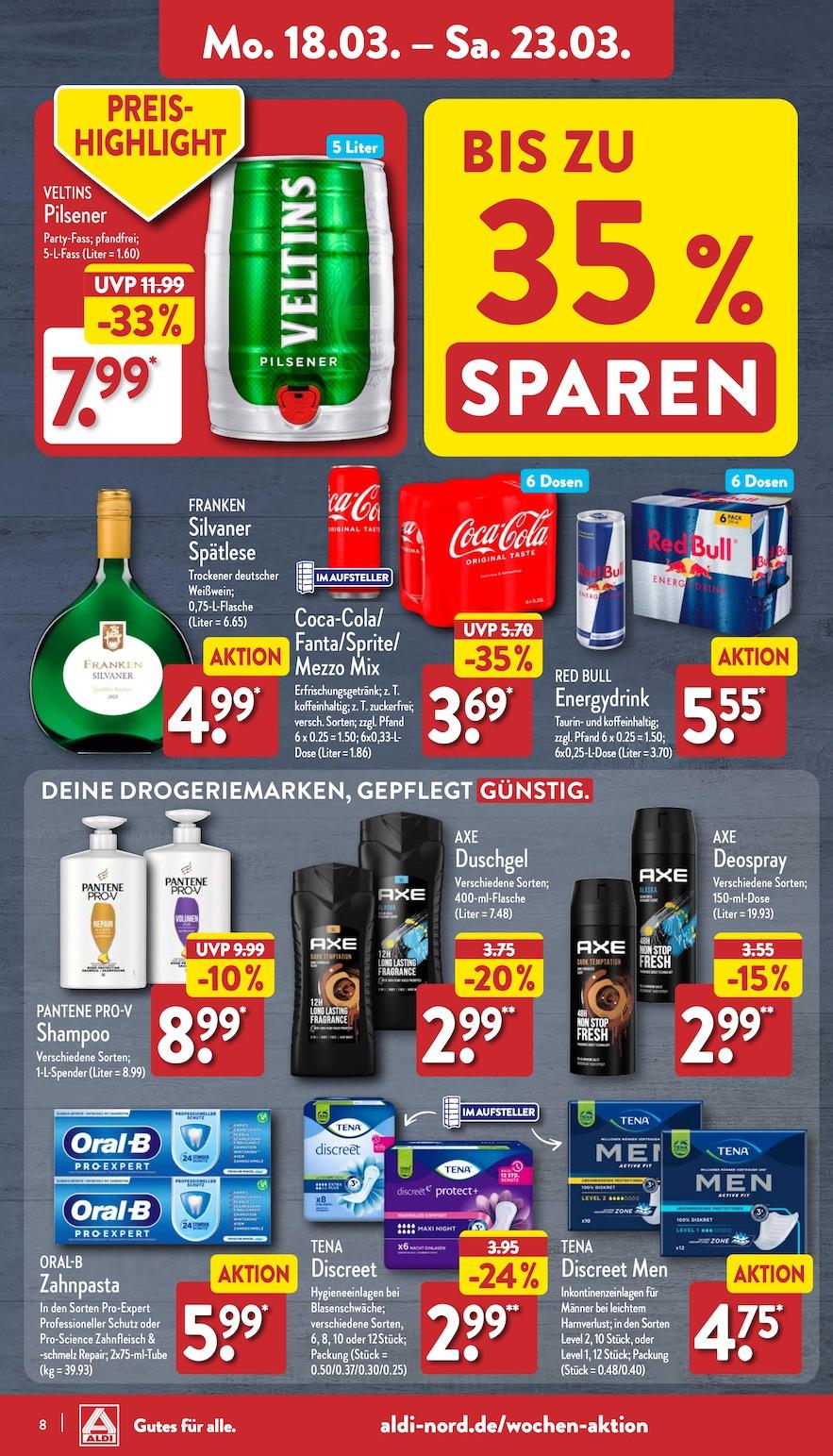 Aldi Aldi Nord Prospekt ab Montag Seite 8