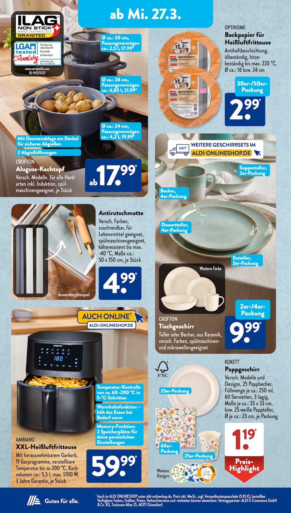 Aldi Aldi Süd Prospekt ab Montag Seite 12