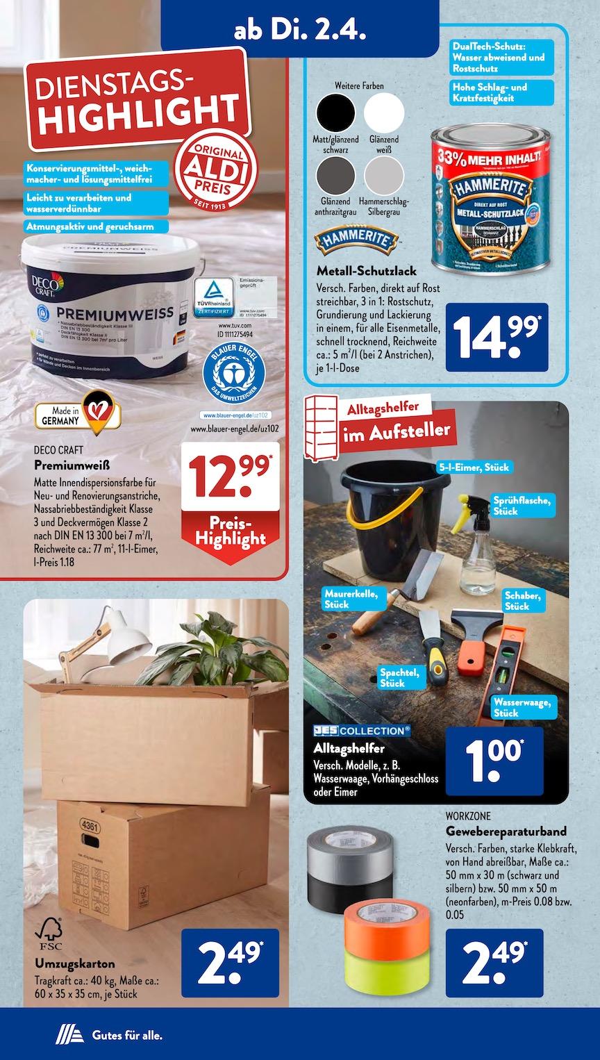 Aldi Aldi Süd Prospekt ab Montag Seite 2
